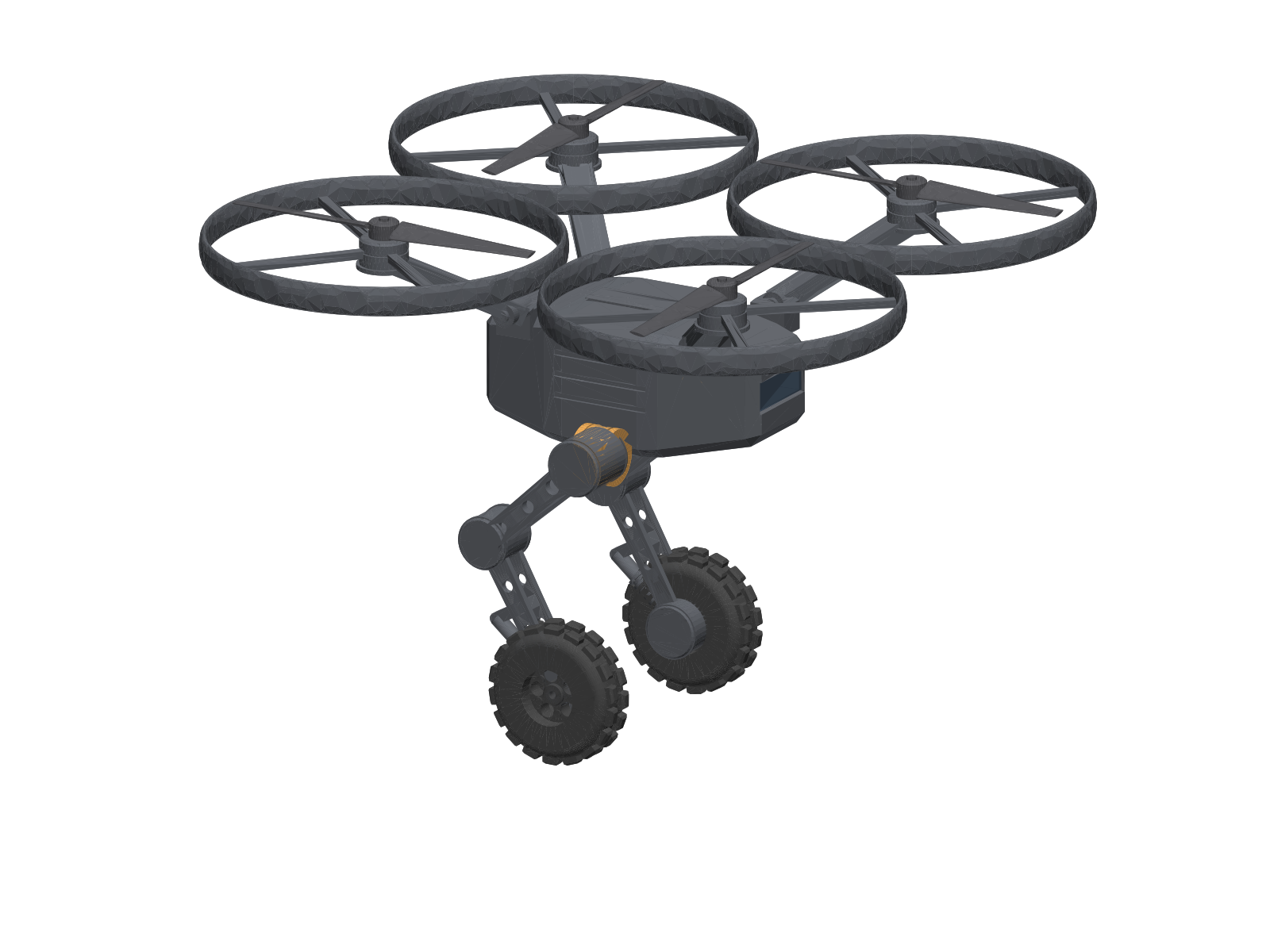 AETHER-1 Mk1 CAD model, isometric view
